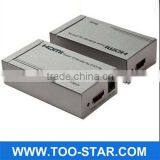 2013 Newest 1080P HDMI Extender 60m by Cat5 x1 Support 3D thumbnail-1