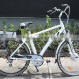 Economic Model EU Standard 250W Electric Bicycle With External 7 Speeds (TK-EB002) thumbnail-1