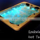 2 Persons Whirlpool Spa Outdoor Balboa System Hot Tubs Freestanding Spa Bathtubs for Garden thumbnail-3