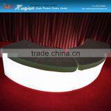 Plastic Party Events Club Bar Used Illuminated LED Stool thumbnail-2