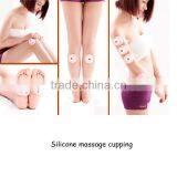 Traditional Chinese Silicone Massage Cupping / Vacuum Massage Silicone Cups thumbnail-1