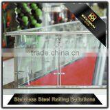 Outdoor Design Balcony Terrace Stainless Steel Balustrade With Glass thumbnail-4