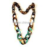 High Quality Best Selling Buffalo Horn Yellow Modern Necklace From Vietnam thumbnail-1