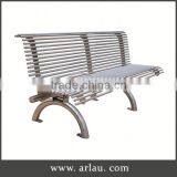 Arlau Metal Garden Seat Bench,Outdoor Metal Advertisement Bench,Park Resting Metal Bench Chair Outdoor thumbnail-1