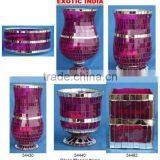 Flower Glass Decoratives With New Mosaic thumbnail-1