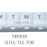 Promotional 7 Days Weekly Custom Logo Plastic Pill Box thumbnail-1