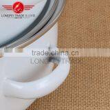 Chinese Style Hot Sale White Enamel Casserole Sets Wholesale thumbnail-5