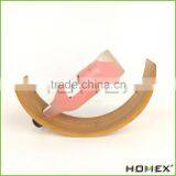 Bamboo Single Wine Bottle Holder /wine Display Rack Homex-BSCI thumbnail-1