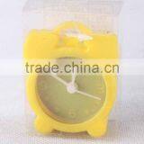 Small Round Silicone Table Clock Fashionable Alarm Clock thumbnail-2