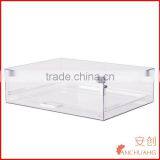 Stackable Square Acrylic Display Case With Front Door Bakery Showcase thumbnail-3