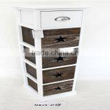 Bathroom Cabinet Chest of Drawer Paulownia Cabinet thumbnail-1