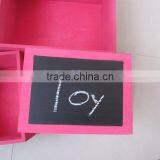 Wholesale Wooden Crates With Chalk Board Front thumbnail-2