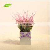 GP001-4 GNW Artificial Plant Potted Dried Lavender Flower for Home Garden and Wedding Table Decoration thumbnail-1