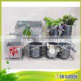 Home Balcony Decor Excellent Quality Metal Flower Pot Holder thumbnail-1