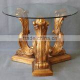 MO-4500-01 Leading Antique Furniture Table With Glass Top thumbnail-2