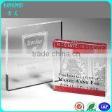 2016 Customized Crystal Printed and Engraving Paperweight for Gifts thumbnail-5