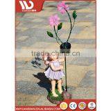 Art Work Resin Craft Modern Outdoor Lighting Led Solar Light Garden thumbnail-1