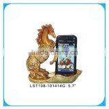 Resin Horse Figurine With Mobilephone Holder thumbnail-1