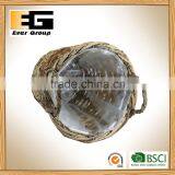 Handle Natural Plant Weaving Flowerpot thumbnail-5