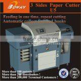 Automatic Book Feeding Intelligent 3 Sides Paper Cutting Machine thumbnail-1