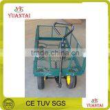 300-700kg Steel Mesh Garden Four Wheels Tool Wagon Cart thumbnail-2