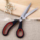 Factory Wholesale High Quality Stainless Steel Blade Rubber and Plastic Office Scissors thumbnail-3