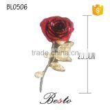 Wholesale Long Sequin Rose Flower Applique for Baby Dresses thumbnail-5