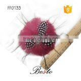 Fashion New Product Feather Jewelry,feather Flower Garment Accessory for Girl's Dresses thumbnail-3