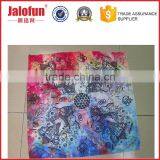 Promotion Gift Custom Dyed Sublimation Printing Neck Silk Scarf for Pet thumbnail-1