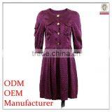 Women Elegant Fitted Vintage Hippie Dresses thumbnail-1