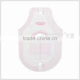 Kearing Brand French Curve Ruler 1.2mm Thickness Sandwich Line Curve Ruler for Fashion Design#6404 thumbnail-1