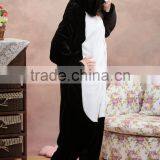 Flannel Cartoon Adult Animal Jumpsuit Animal Pajamas Jumpsuit Penguin Design thumbnail-2