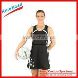 China Factory Ladies Netball Jerseys Popular Netball Bodysuits Netball Dress Uniform thumbnail-2