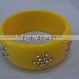Resin Bracelet & Bangles, Fashion Bracelet, Fashion Bangle & Bracelet, Colored Resin Bracelet. thumbnail-1