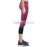 Custom Design Printed Running Gym Woman Sport Tights Wholesale thumbnail-3