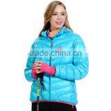 New Style Women Winter Ultra Ligh Down Jacket With Hood thumbnail-5