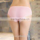 OEM Pure Color Lace Bamboo Charcoal Comfortable Women Underwear 100A thumbnail-6