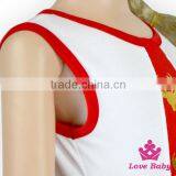 Fashion Design Baby Clothes Kids Cotton Tank Tops Baby Girls Summer Clothes Wholesale Plain Girls Tops thumbnail-5