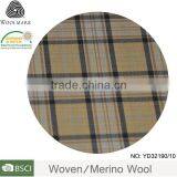 Wool Blended Fabric Worsted, Wholesale Fabric Wool 50% Polyester 50%