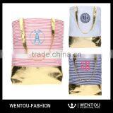 New Arrival Women Monogrammed Leather Handbag thumbnail-3