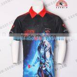 Tshirts High Quality Men Polo T-shirt Digital Printing Wholesale thumbnail-2