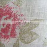 Plain Weave Printed Linen Fabric Factory in Huzhou
