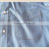 2016 CUSTOM Men Elephant Embroidered Denim Shirts thumbnail-4