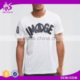 2017 Guangzhou Wholesaler Printed 180g 95% Cotton 5% Polyester Summer Short Sleeve T Shirt Stores