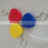 Heart Shape 60inch Retractable Sewing Tool Tape Keychain thumbnail-2