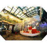 Inflatable Transparent Snow Globe for Display
