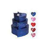 100% Recyclable Recycled Cardboard Gift Boxes , Customized Heart Shape Gift Box
