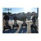 Personal Travel Two Wheel Stand Up Electric Scooter Black , Height Adjustable