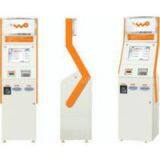 Dual Screen Self Service Interactive Ticketing / Photo / Card Lobby Kiosk For Priting