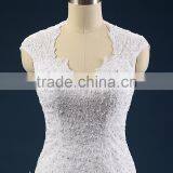 New Style Elegant A-Line Sweatheart Neckline and Sleeveless Lace Wedding Dress AS41401 thumbnail-5